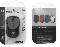 R8 G406 3D Wireless Office Mouse, 1200 DPI, 3 Buttons 3