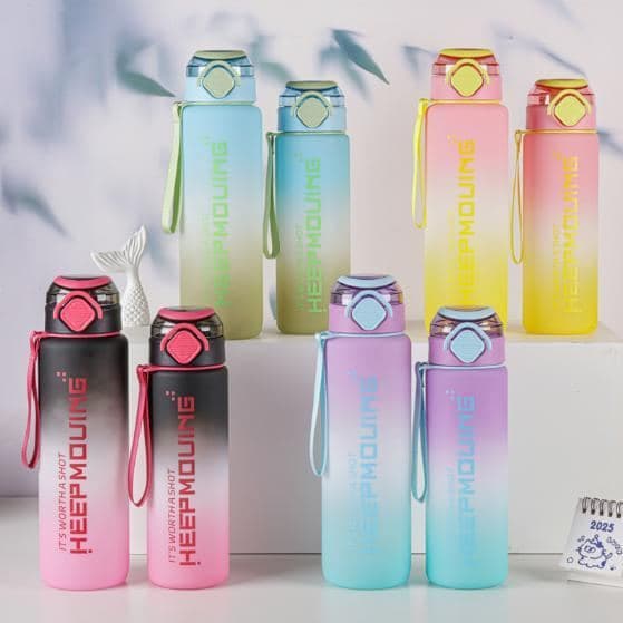 Plastic Water Bottle, 700 ml, PC, Ref. WB60329