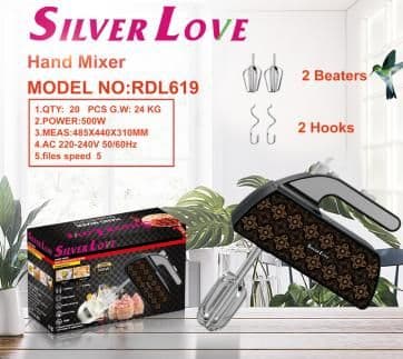 Hand Mixer, 500W (ref 27-324)