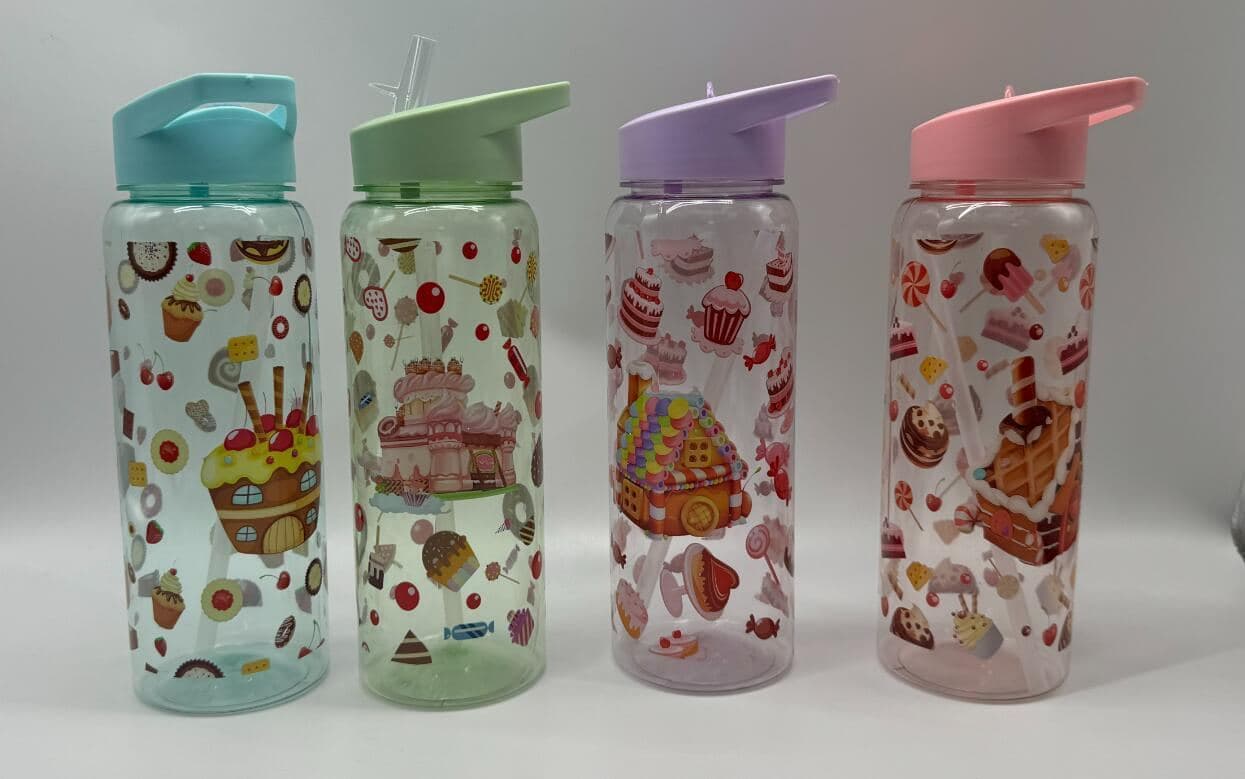 Plastic Water Bottle, 770 ml, PET, 23.5 x 7.5 cm, Ref. WB61038 3