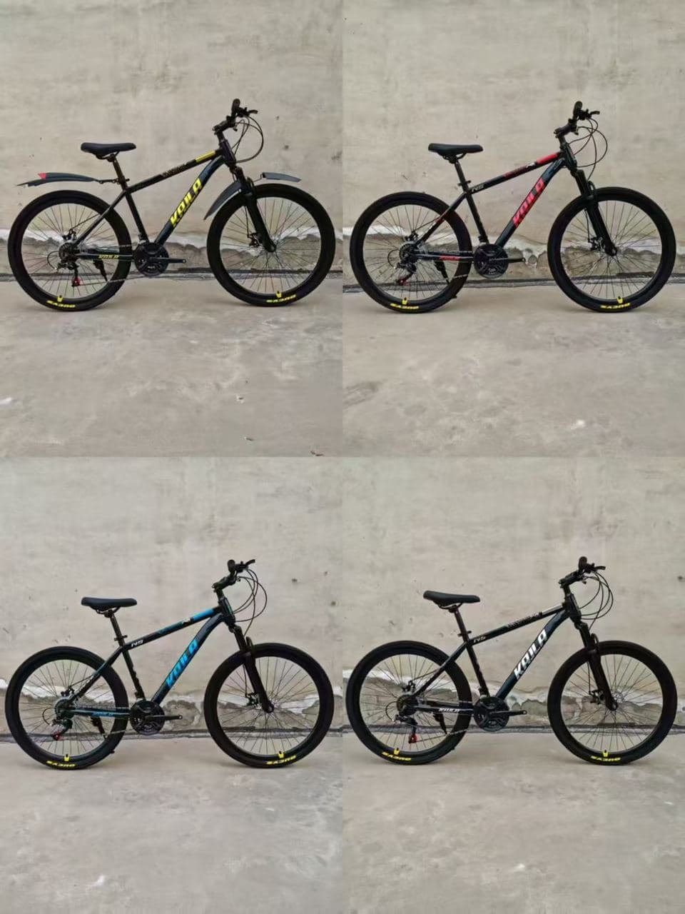 KAILA Unbranded Mountain Bike with Spoked Wheels, 24 and 26 inch