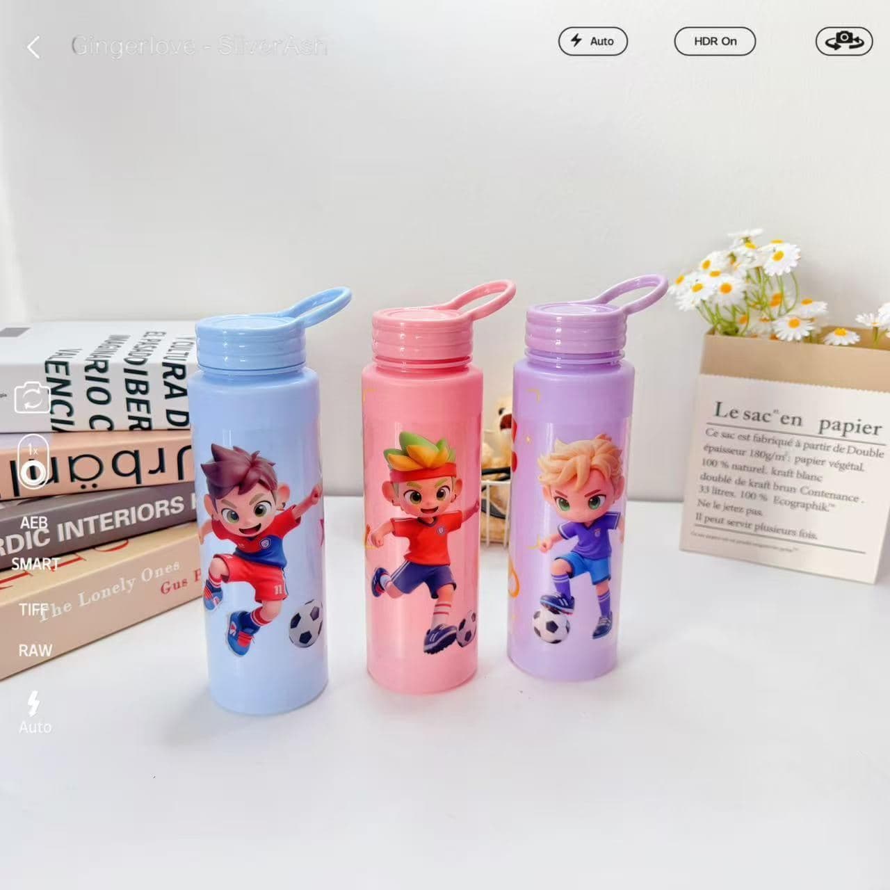 Plastic Water Bottle, PC+PP, Ref. WB60958 2
