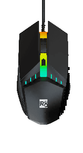 R8 G102 4D Wired Gaming Mouse, 800-1200-1600 DPI, 4 Buttons 2