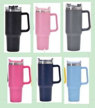 Diwangxin 5220 Car Tumbler with Handle and Straw, 1200ml 2