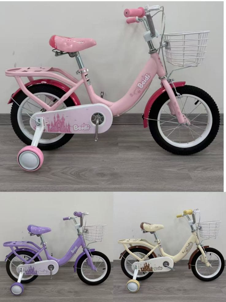 BD01 Girls Cruiser Bike with Rear Rack