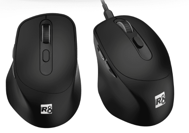 R8 G507 6D Wireless 2.4G & Bluetooth Rechargeable Gaming Mouse 3
