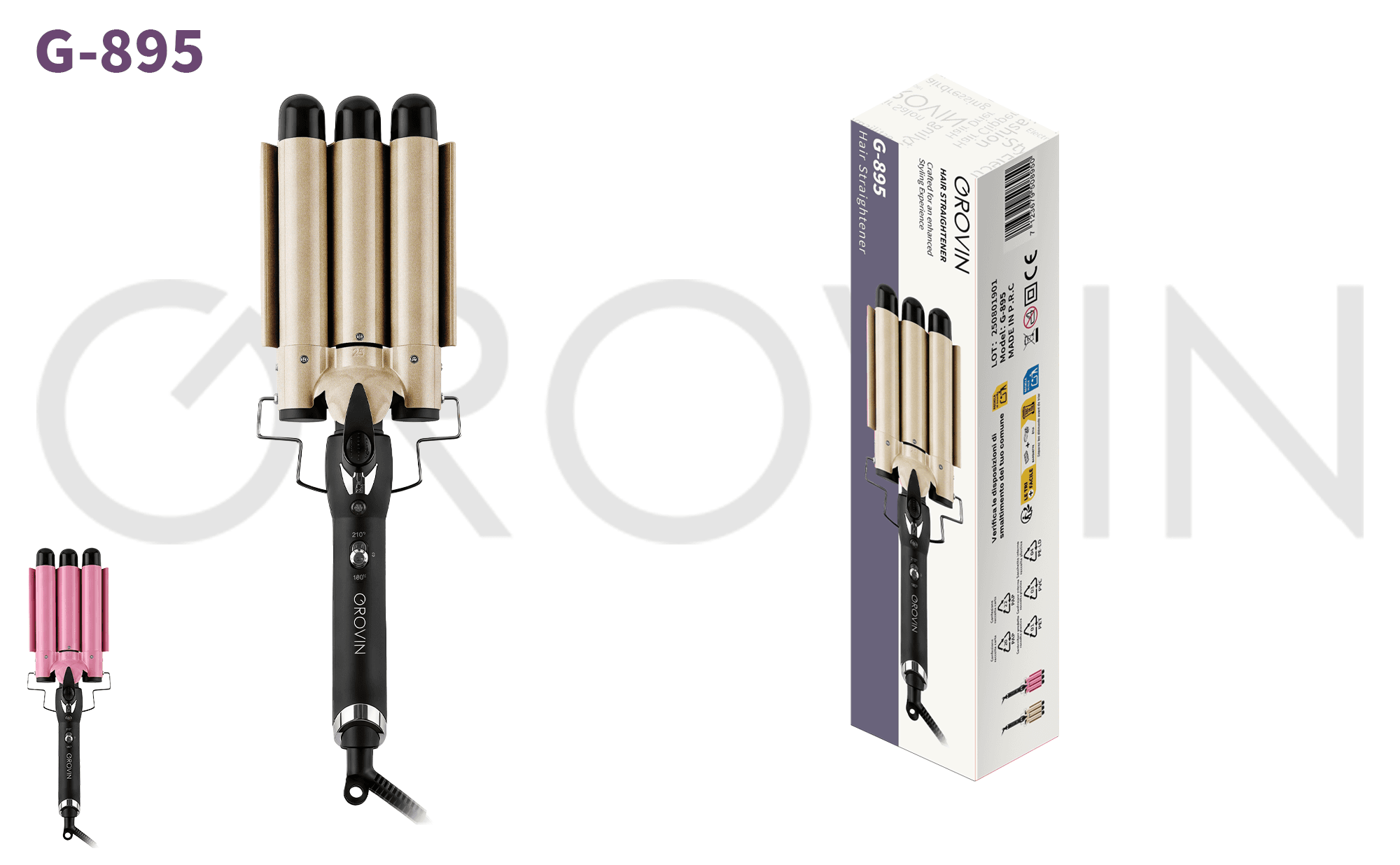 GROVIN G-895 Curling Iron