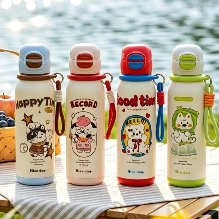 Stainless Steel Vacuum Flask, 260 ml, Ref. T0150