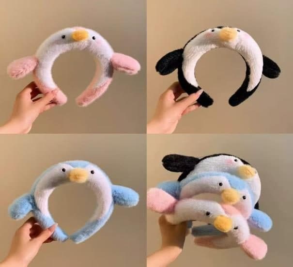 Duck Spa Hair Band, Pink and Blue