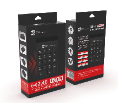 R8 1818 2.4G Wireless Keyboard, 18 Buttons