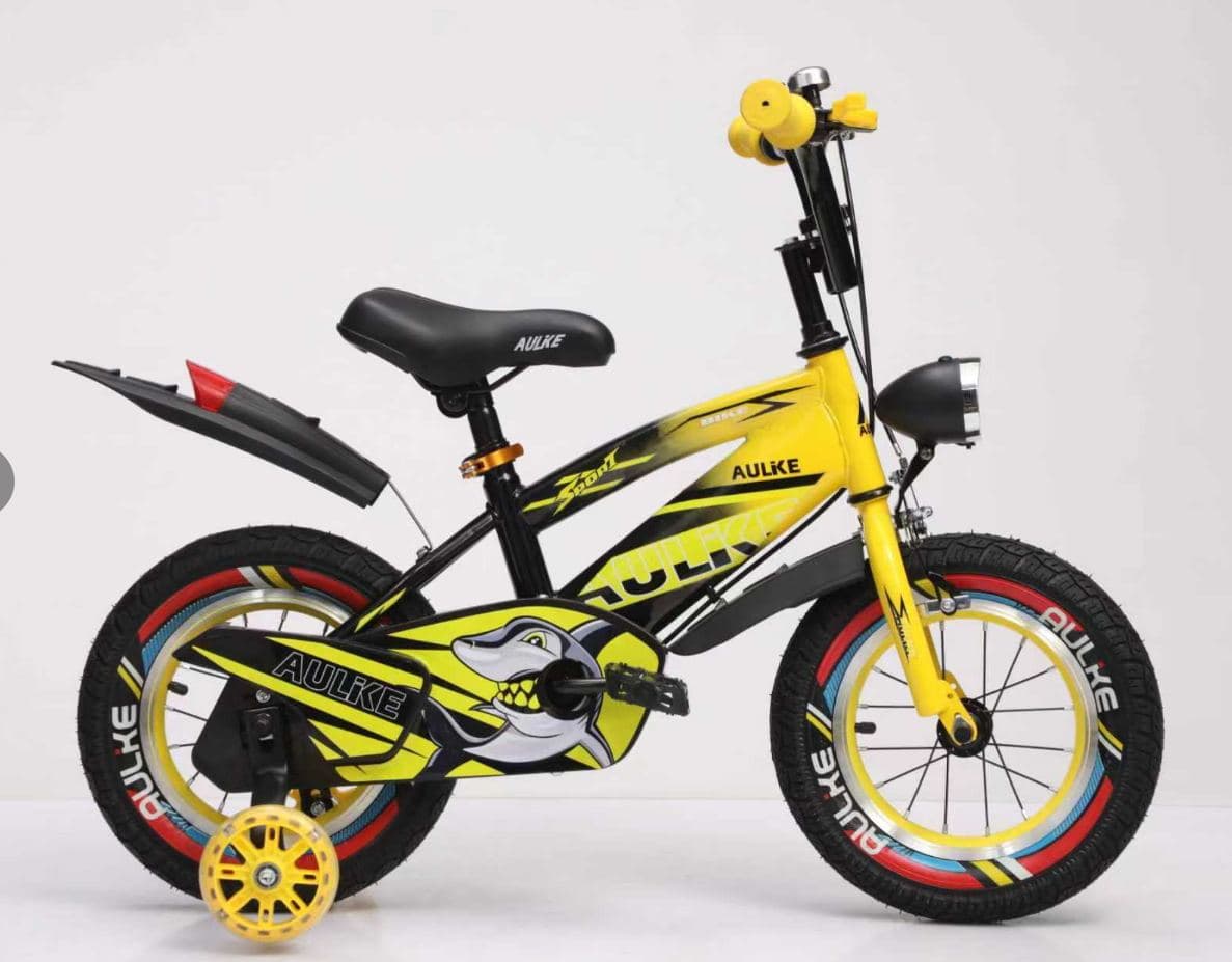 AULKE AUL Kids Bike with Headlamp and Mudguards 4