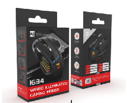 R8 1634 7D Gaming Mouse with LED Light, 1200-1600-2400-3600 DPI 2