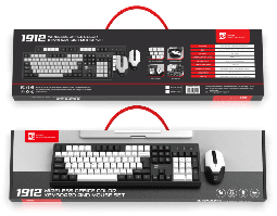 R8 1912 2.4G Wireless Keyboard and Mouse Combo English & Arabic layout 2