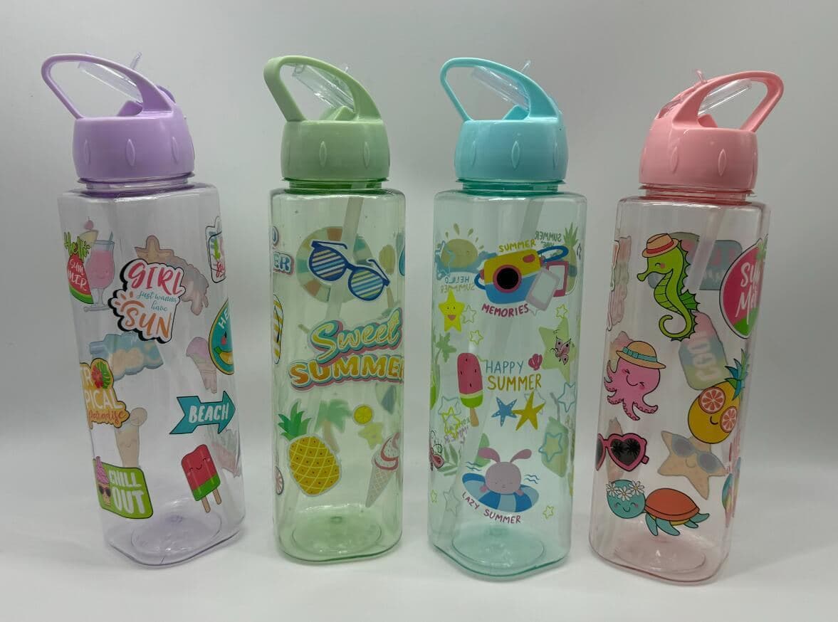 Plastic Water Bottle, 770 ml, PET, 25.5 x 7.5 cm, Ref. WB61003 6