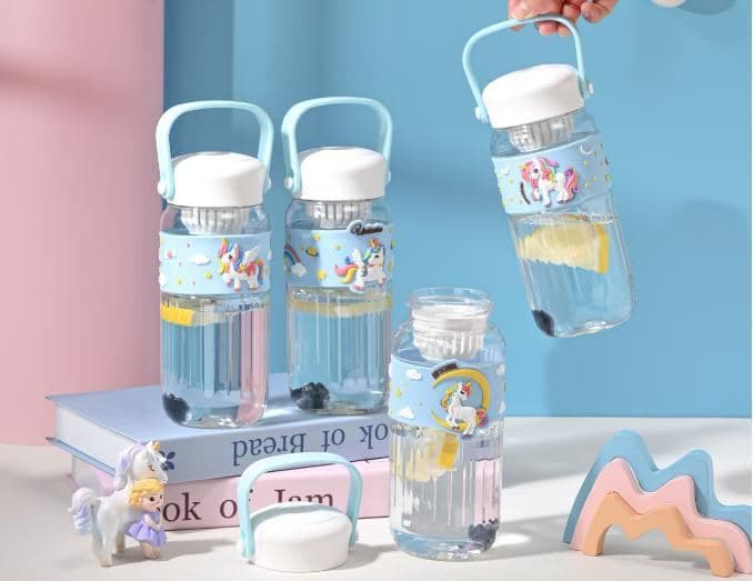 Plastic Water Bottle, 400 ml, Ref. WB60866