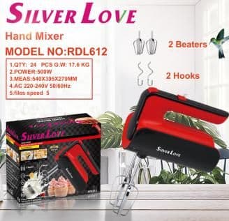 Hand Mixer, 500W (ref 27-320)