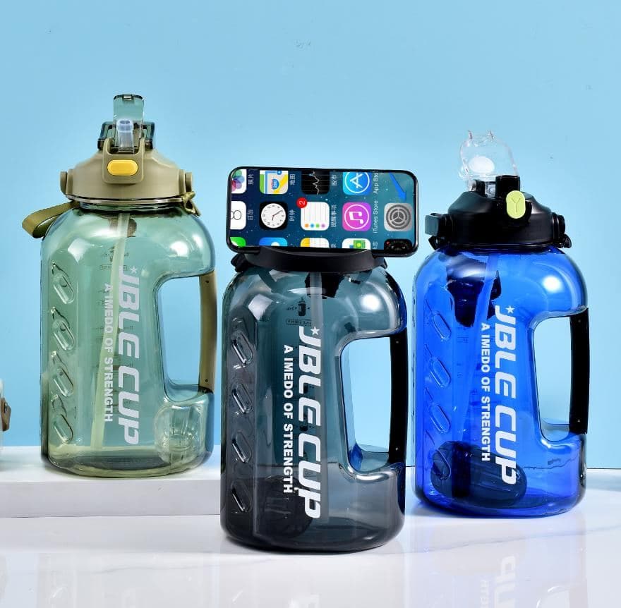 Plastic Water Bottle, 800 ml, PC+PP, Ref. WB60463