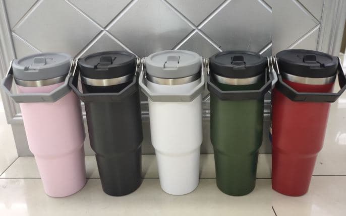 Diwangxin DWX-5194-1 Handled Tumbler with Fold-Over Handle, 900ml 3