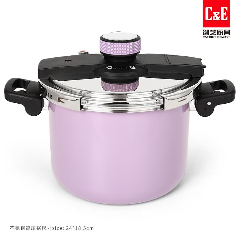 DSB24 Pressure Cooker, 8 Litre, 24cm, Folding Handles 7