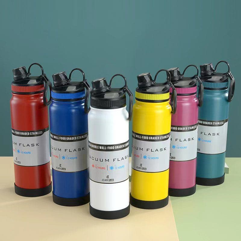Diwangxin 5165 Vacuum Flask with Spout Lid and Carry Handle