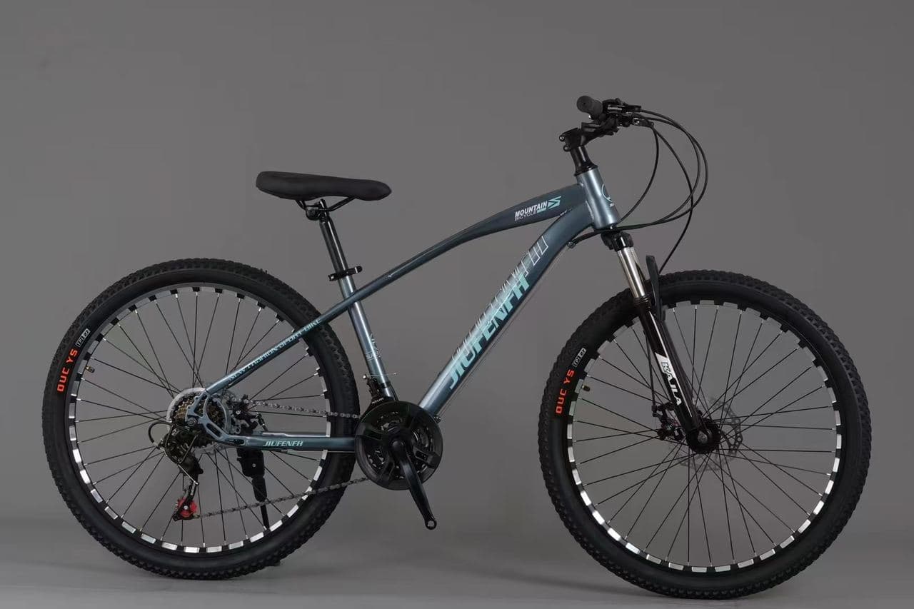 JIUFENTA Discovery Mountain Bike with Spoked Wheels 2