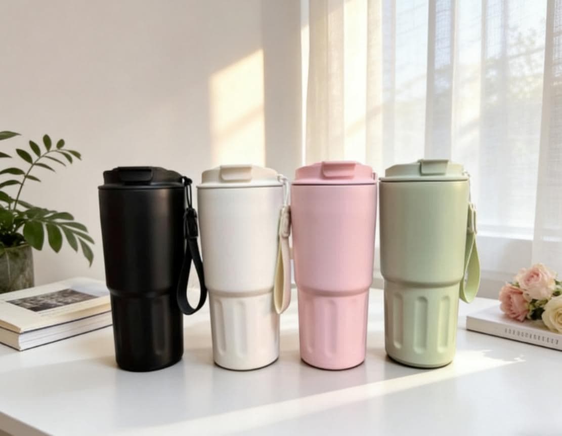 Stainless Steel Coffee Tumbler, Ref. C055