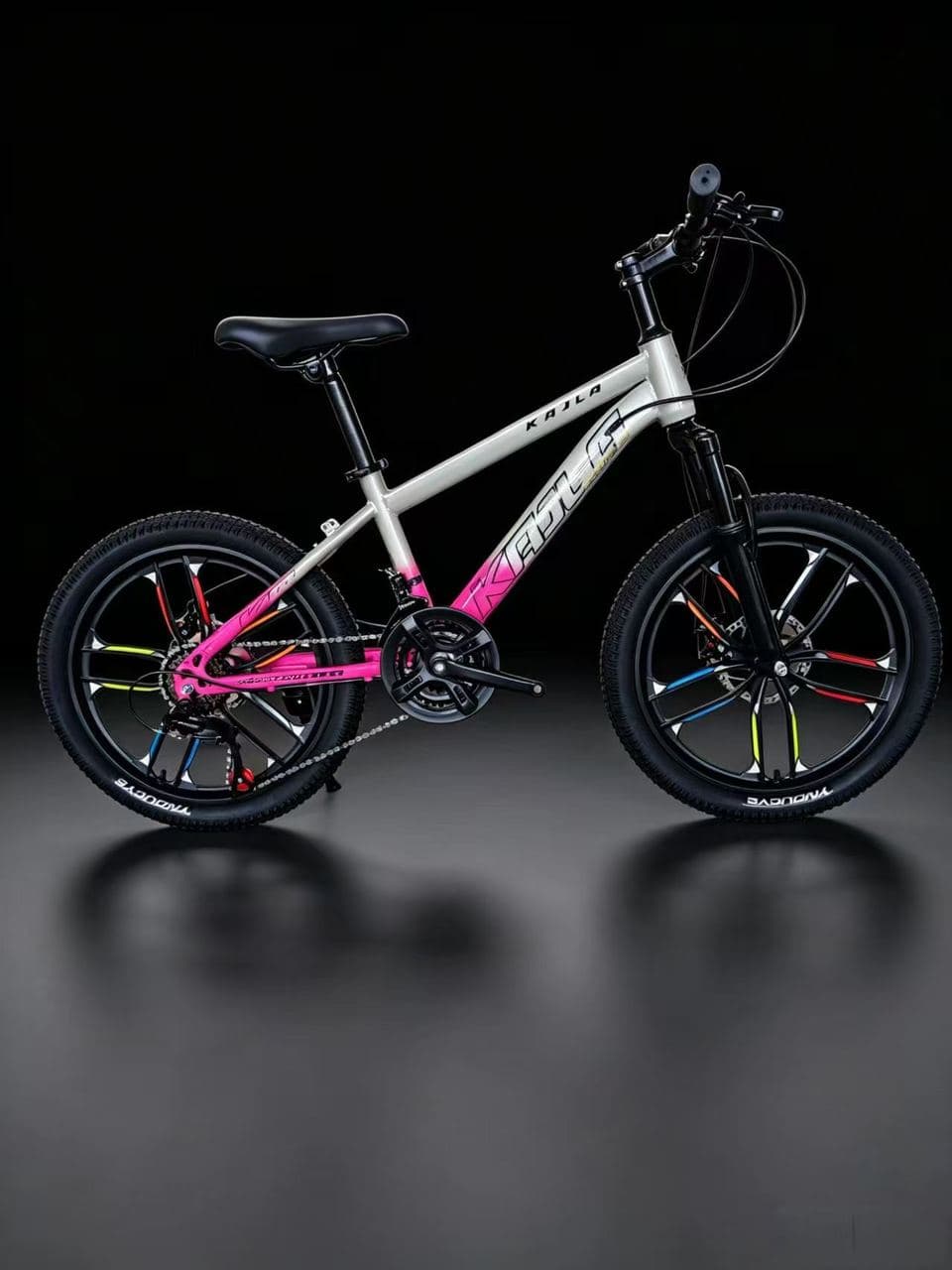 LXZ Junior Mountain Bike with Six-Spoke Mag Wheels, 20 inch 3