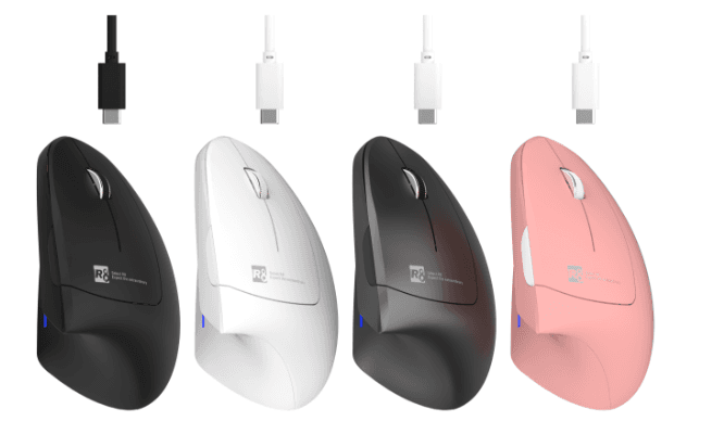 R8 X6 6D Wireless 2.4G & Bluetooth Rechargeable Mouse, 800-1200-1600 DPI, 6 Buttons