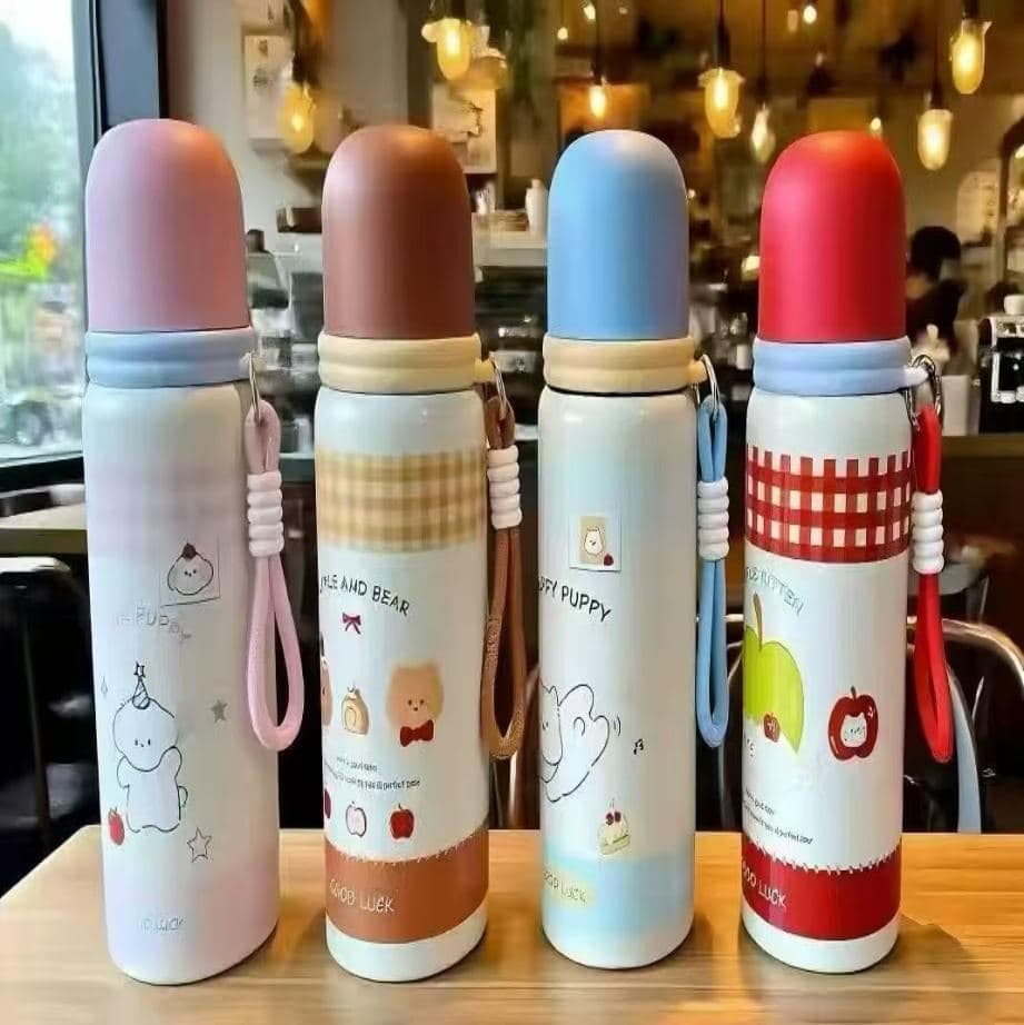 Kids Stainless Steel Vacuum Flask, 550 ml, Ref. K024