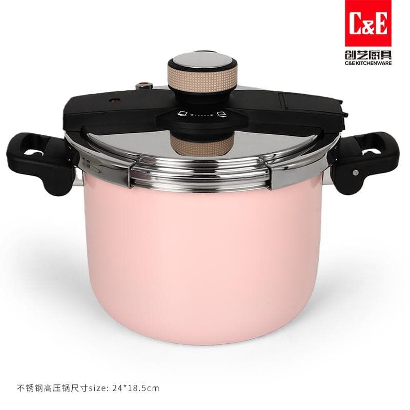 DSB24 Pressure Cooker, 8 Litre, 24cm, Folding Handles 6