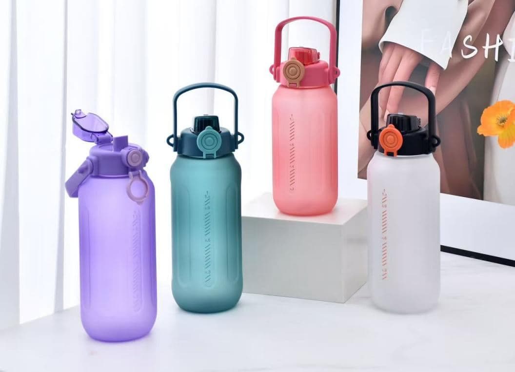Plastic Water Bottle, 650 ml, PC+PP, Ref. WB60229