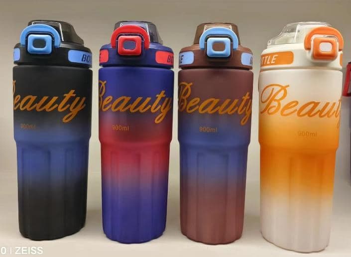 Plastic Water Bottle, 800 ml, PC+PP, 8 x 23 cm, Ref. WB60530