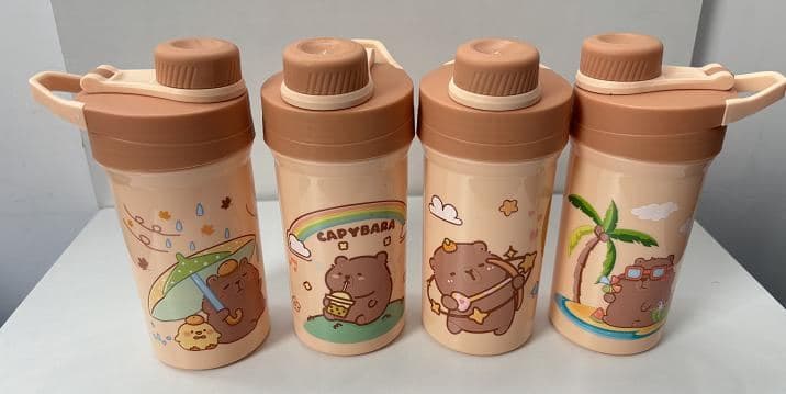PP Plastic Lunch Box, 1000 ml, 20.5 x 12.5 x 8 cm