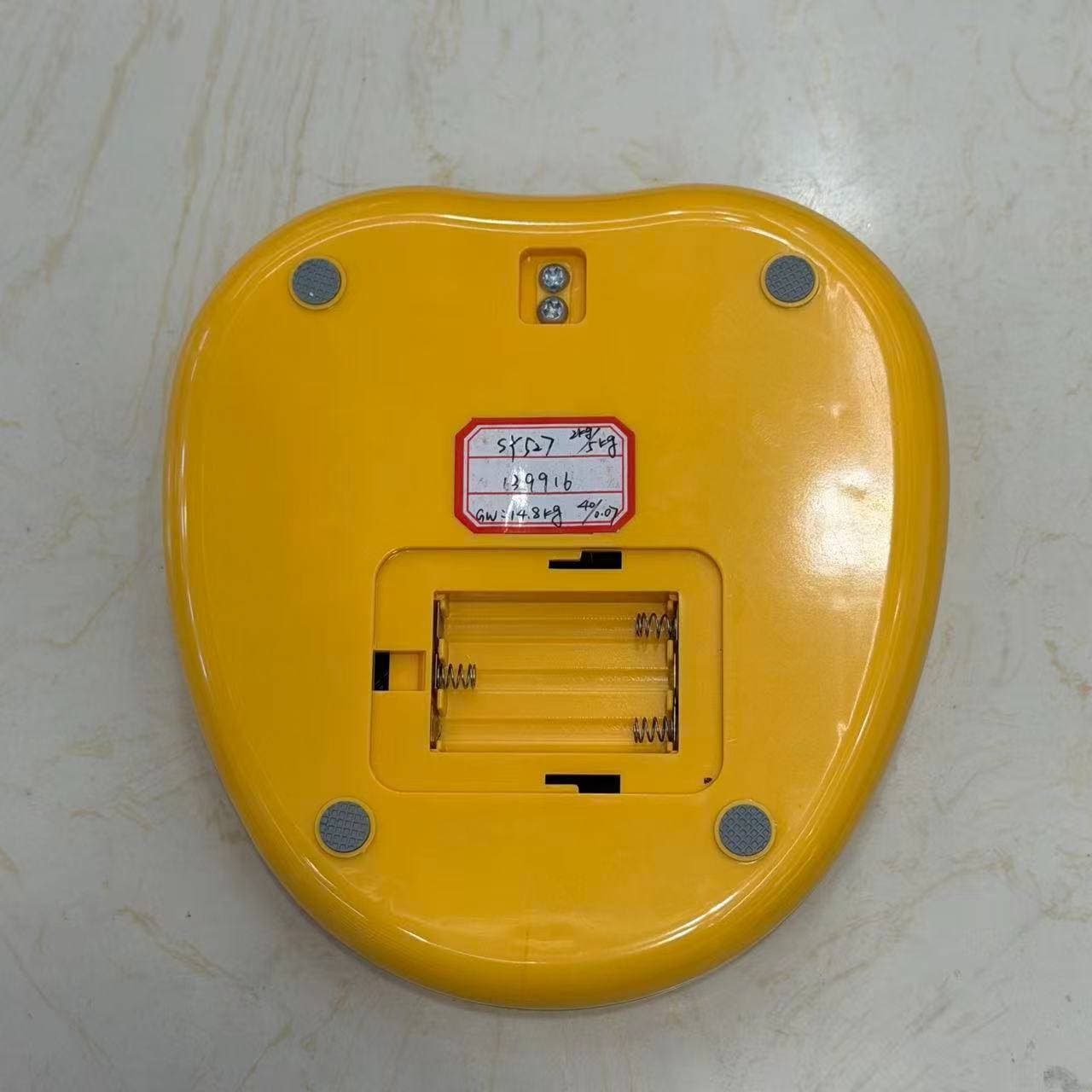 Heart-Shaped Kitchen Scale, Yellow 6