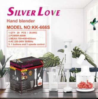 Hand Blender KK-666S, 400W