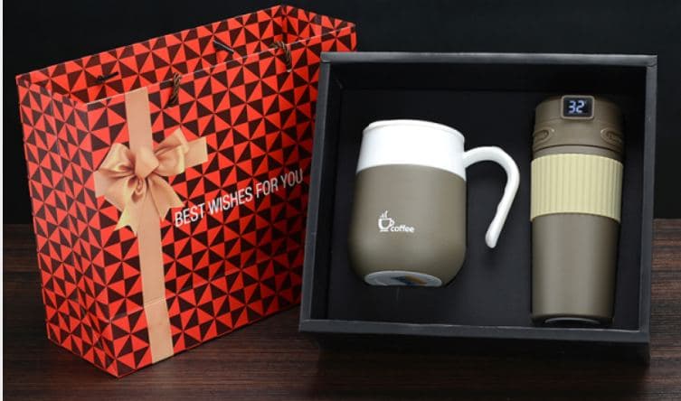Diwangxin 4039 Gift Set, 460ml Coffee Mug with 400ml Tumbler