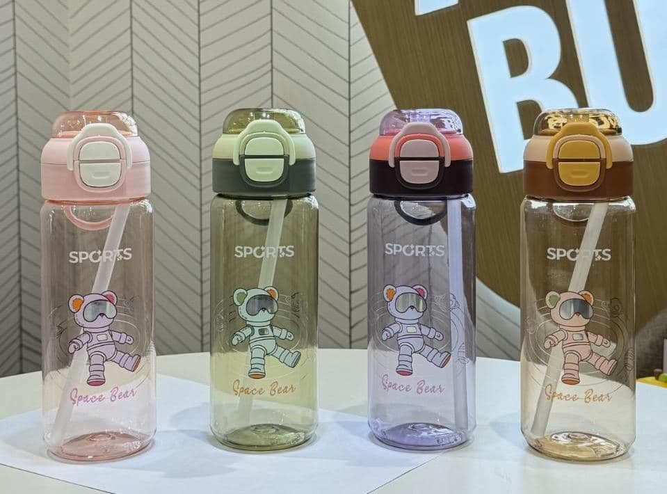 Plastic Water Bottle, 1150 ml, PC+PP, Ref. WB60073