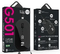 R8 G501 5D Wireless 2.4G & Bluetooth Mouse, 800-1200-1600 DPI, 5 Buttons 3