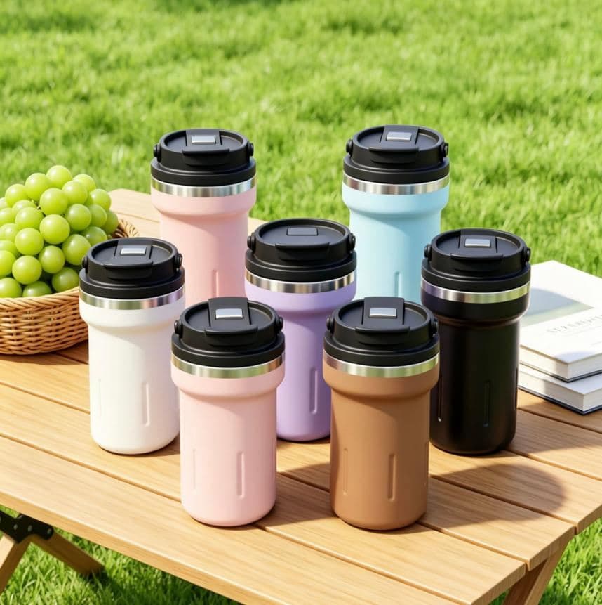 Stainless Steel Coffee Tumbler, Ref. C065