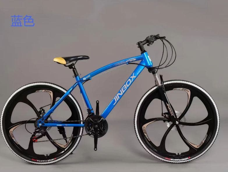 JINBOX 26 inch Mountain Bike with Six-Blade Mag Wheels 2