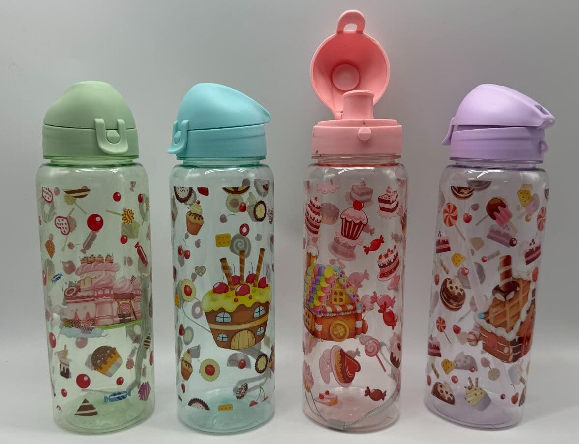 Plastic Water Bottle, 770 ml, PET, 24.5 x 7.5 cm, Ref. WB61065 7