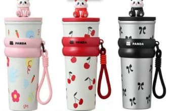 Diwangxin Panda Lid Tumbler with Printed Body, 710ml 3