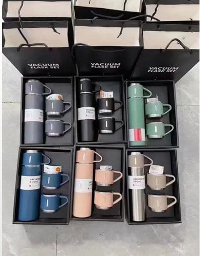 Diwangxin 5131-2 Gift Set, 500ml Bottle with Two Cups