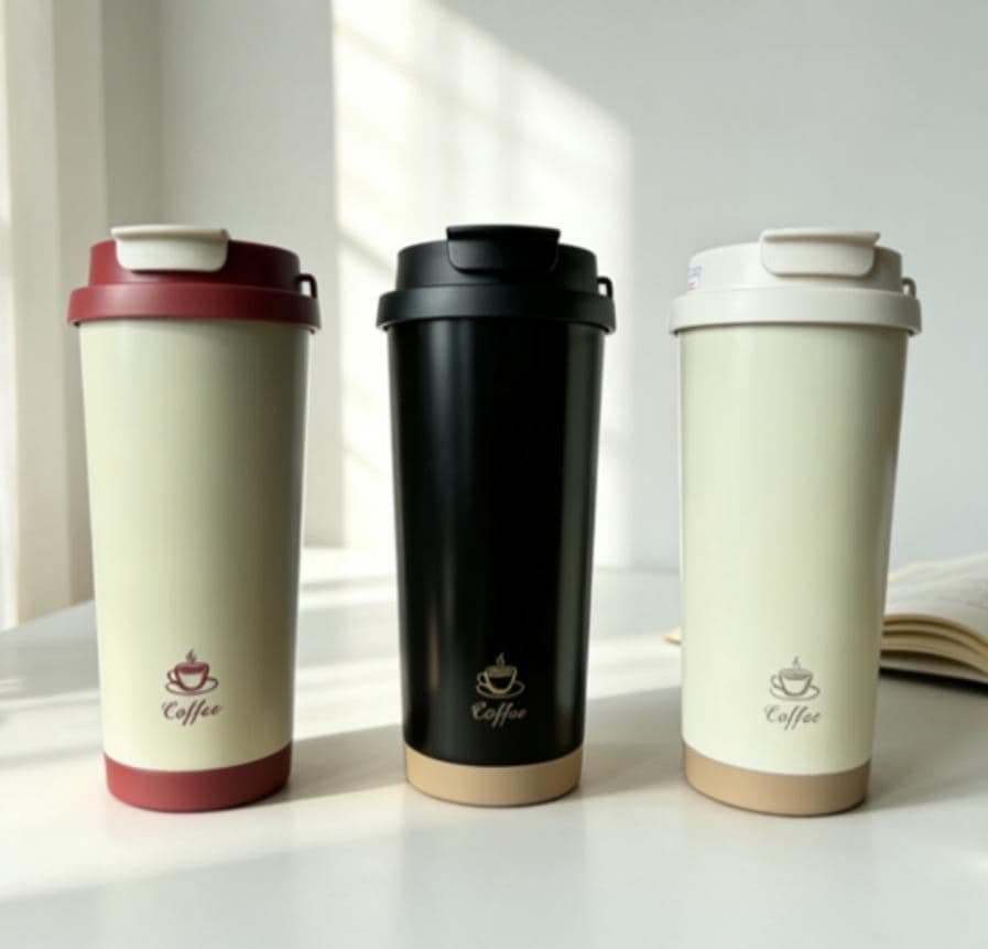 Stainless Steel Coffee Tumbler, Ref. C003