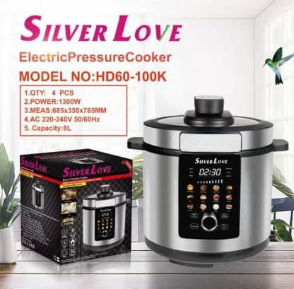 Electric Pressure Cooker, 8L, 1300W (ref 21-255)
