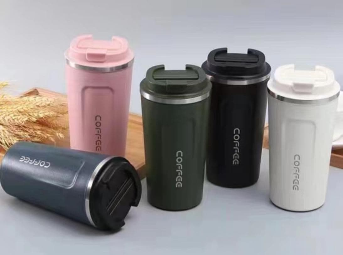 Coffee Stainless Steel Vacuum Flask, 500 ml, Ref. F034