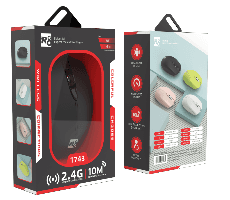 R8 1743 2.4G 4D Wireless Mouse, 800-1200-1600 DPI, 4 Buttons 2