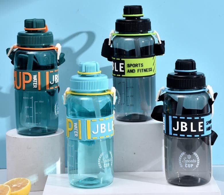 Large-Capacity Plastic Water Bottle, 2200 ml, PC+PP, Ref. WB60451