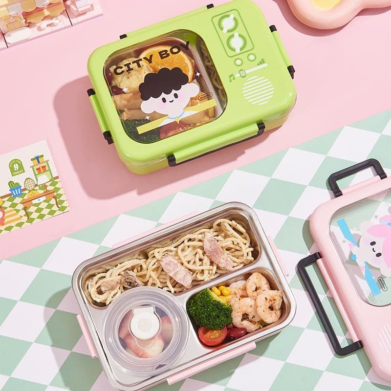 Retro TV Shaped Lunch Box, 48 pcs/carton, Ref. LB6127