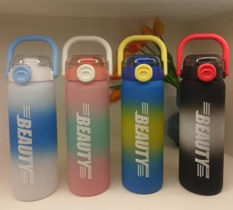 Plastic Water Bottle, 700 ml, PC, 8 x 21.8 cm, Ref. WB60474